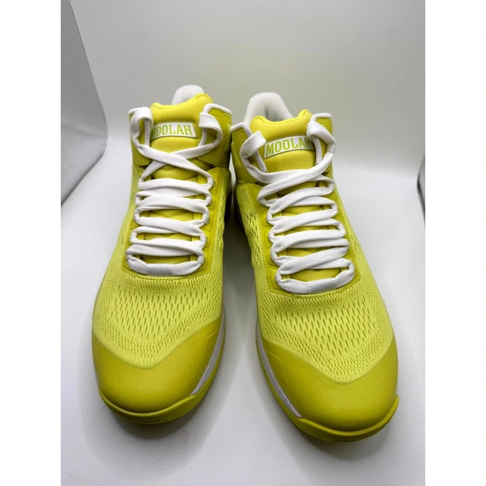 Moolah Kicks Neovolt Pro Mid 213006004‎ Womens 9 Sneaker Yellow Basketball Shoes